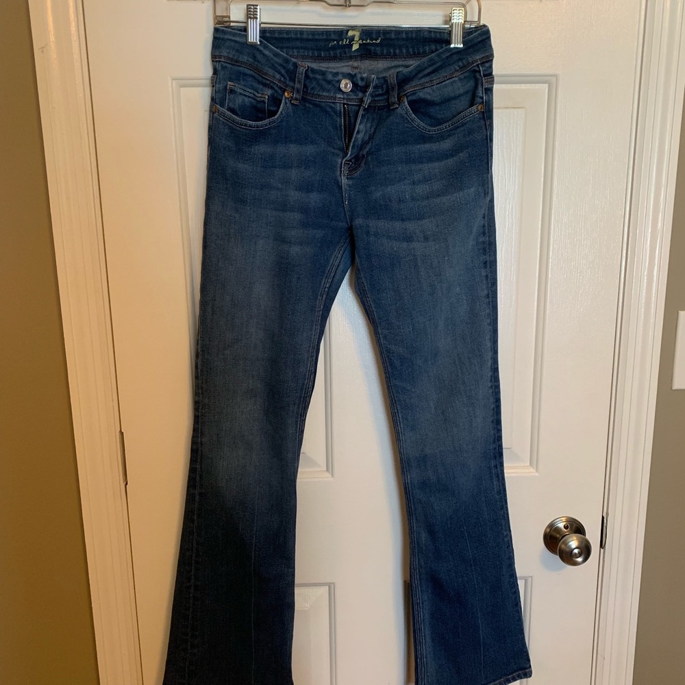 7 For All Mankind Flare Leg Jeans